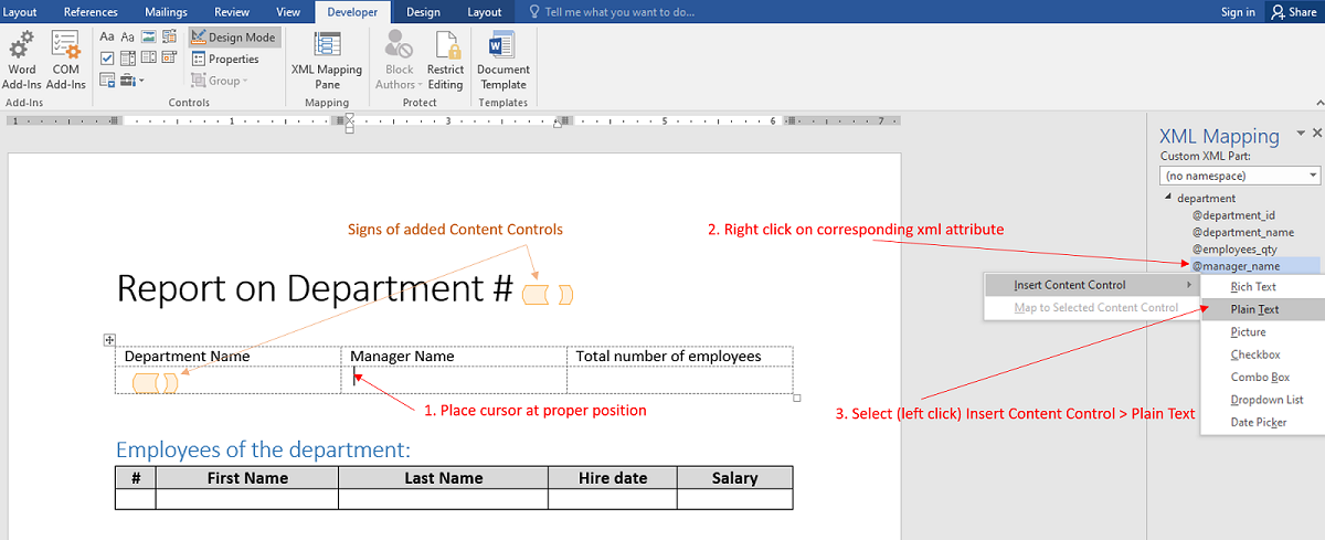Report Development workflow step #4e