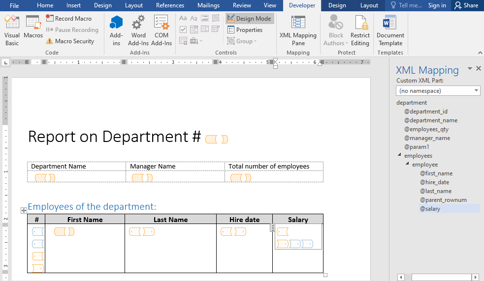 Report Development workflow step #4f-3