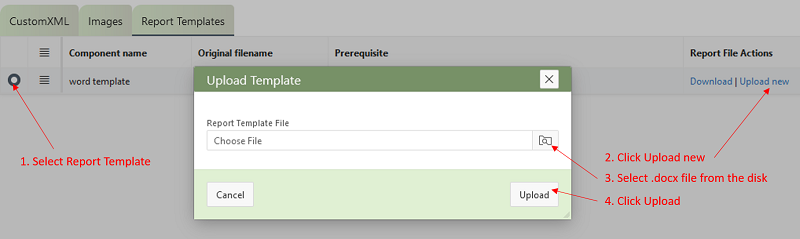 Report Development workflow step #4g